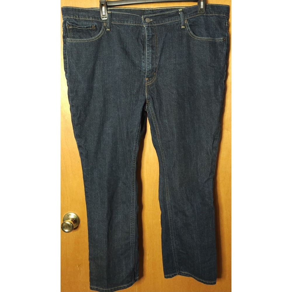 Levis 541 Jeans Mens Size 46x30 Dark Blue Relaxed Fit Denim Y2K